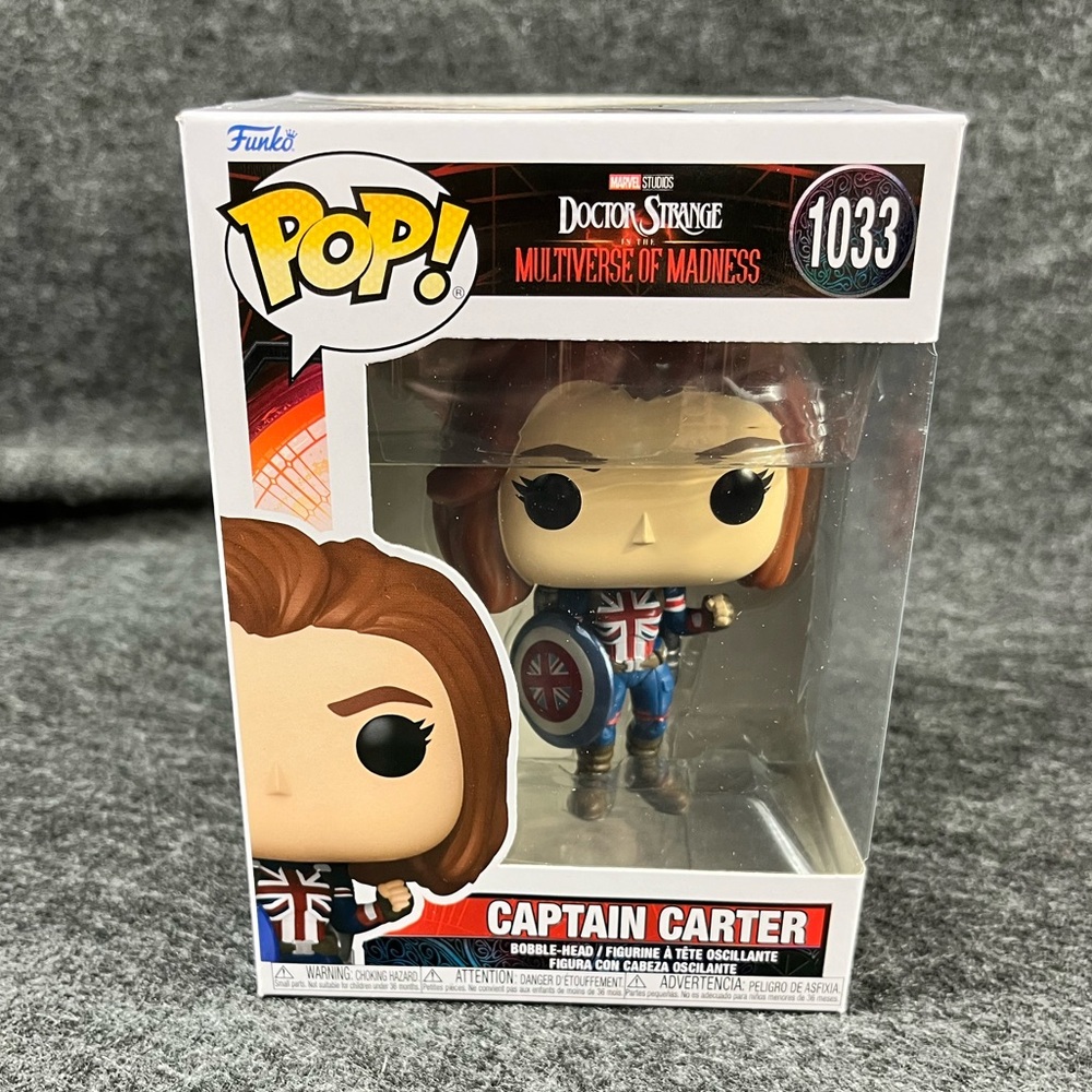 Dr strange Captin Carter Funko pop